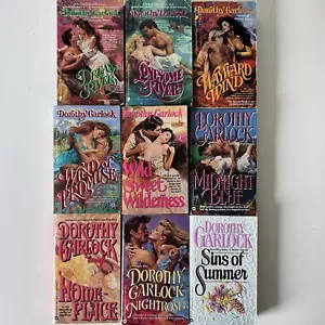 Dorothy Garlock Lot of 9 Historical Romance Paperback Books - Hot Sexy Covers! - Picture 1 of 5