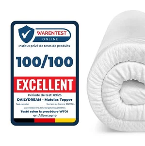 Surmatelas viscoélastique Model M à Effet mémoire de Forme 135x190x5cm Editio... - Afbeelding 1 van 5