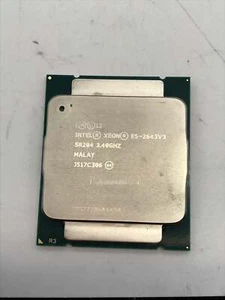 Intel Xeon E5-2643 V3 LGA 2011-3 3.4GHz 6 Core 20MB 135W CPU SR204 - Picture 1 of 2
