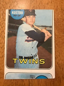 FRANK KOSTRO 1969 Topps #242 Mis Cut ERROR CARD - Picture 1 of 2