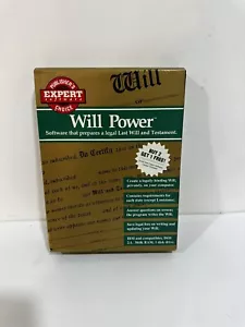 Vintage Software Will Power by Expert Software IBM PC 5.25 Diskette Open Box! - Picture 1 of 4