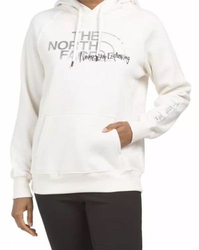 Felpa con cappuccio The North Face Off White stampa grafica donna taglia M