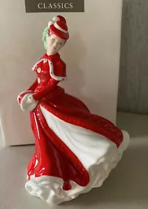 ROYAL DOULTON CHINA DAMENFIGUR WEIHNACHTEN CELBRATIONS HN 4721 PERFEKT MIT BOX - Bild 1 von 6
