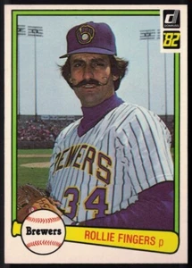 Donruss #28 Rollie Fingers 1982 - Milwaukee Brewers - Imagen 1 de 2