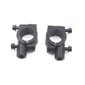 Universal Motorcycle 7/8" Rearview Handlebar Mirror Mount Holder Adapter Clamp - Bild 1 von 4