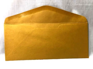 #14 Normale Umschläge, 5" x 11-1/2", 24#, Hellbraun/Braun Kraftpapier, 28 Pfund 25 Stück - Bild 1 von 3