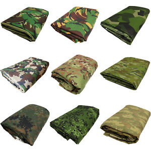 Camouflage Stoff Tarndruck  Flecktarn Militär Tarnstoff  Made in Germany