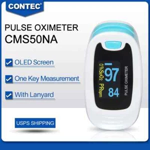 CONTEC CMS50NA no invasivo SpO2 y PR medición oxímetro de pulso punta de dedo - Imagen 1 de 8
