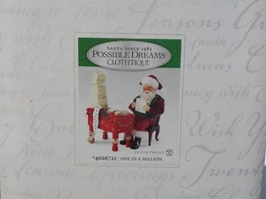 Possible Dreams Department 56, Santa Statue, One in A Million, 4026721 - Picture 1 of 2