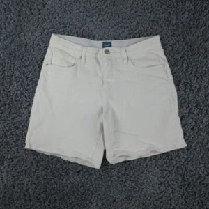 JAG Jeans Shorts Womens 8 White Alex Boyfriend Chino 32x8* - Picture 1 of 14