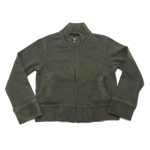 5590AE felpa bimbo boy ASTON MARTIN green cotton sweater kid - Picture 1 of 4