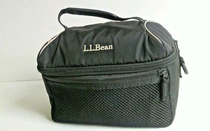 LL Bean schwarz/grau Wandern Snack Kameratasche 9,5" x 6,5" x 5" - Bild 1 von 11