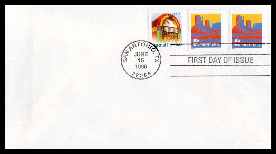 US FDC # 2902B (5c) Butte none COMBO  1996, 9J842 - Image 1 of 1