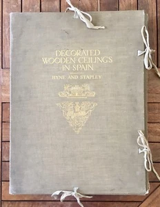 Decorated Wooden Ceilings In Spain by Arthur Byne & Mildred Stapley (1920, Folio - Imagen 1 de 6