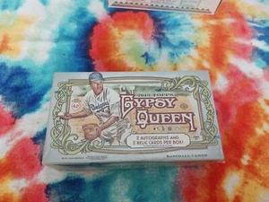 2013 Topps Gypsy Queen Factory Sealed Hobby Box 2 Auto's & 2 Relics Per Box Mint - Picture 1 of 3