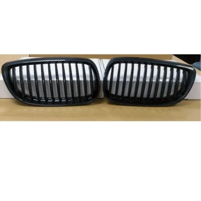 Front Grille Grill Fit For BMW E92 E93 2006-2010 Coupe Convertible Black Carbon - Изображение 1 из 4