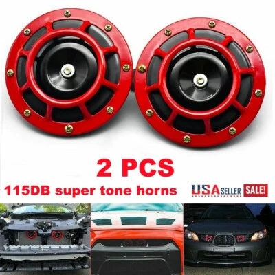 Bocina Super Tono Super Fuerte Compacta Eléctrica Tono Explosión Coche Bocina de Aire 12V Foto 1 de 4