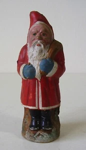 Antiker seltener Weihnachtsmann Pappe vor 1945 - Bild 1 von 3