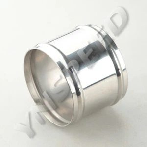 US SHIP 3.25" OD Stainless Steel Hose Adapter Joiner Pipe Connector Silicone - Picture 1 of 3