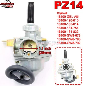 PZ14 Carburetor Carb For Honda Z50 1976-1999 / Z50A 1972-1978 / Z50R 1979-1999 - Picture 1 of 9