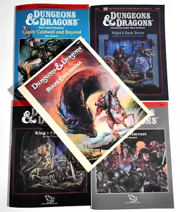 KONVOLUT Rules Cyclopedia B9-B12 Caldwell Dark Terror King Festival Queen Harvest - Bild 1 von 24