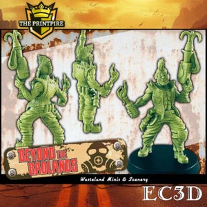 Mutant Ghoul | Post Apocalypse 32mm Miniature Figure | Wasteland Warfare - Picture 1 of 3