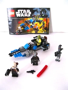 Lego Star Wars 75167 Bounty Hunter Speeder Bike Battle Pack kpl Dengar Bossk - Bild 1 von 5