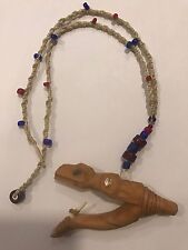 Museum Quality Men's Tlingit Halibut Hook Necklace "Norman Jackson" Alaska