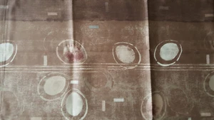 Gardine, Vorhang, Baumwollsatin, blickdicht, mocca, braun, sand, 130 140 170 175 - Bild 1 von 13