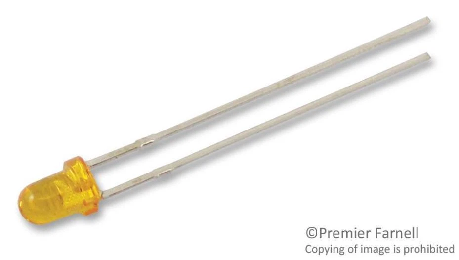 LED, Orange, 3mm, 2.1V - 703-0089 - Bild 1 von 1