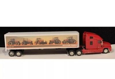 NEW SPECCAST Case IH Freightliner  #ZJD-762 Die Cast Metal Bank Liberty Maxxum - Image 1 of 4