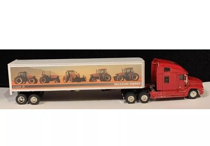 NEW SPECCAST Case IH Freightliner  #ZJD-762 Die Cast Metal Bank Liberty Maxxum - Image 1 of 4