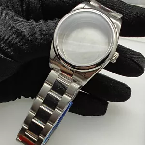 Per Orologio Ostrica Movimento NH36/NH35 Cassa Bracciale Vetro Zaffiro - Foto 1 di 15
