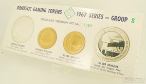 The Franklin Mint Domestic Gaming Tokens 1967 Series Group 8 set 1368, Nugget - Bild 1 von 4