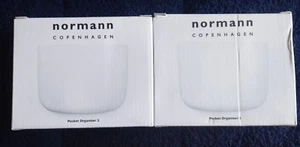 2x Normann Copenhagen Pocket Organizer 2 Wall Mounted Storage £22 RRP EACH - Picture 1 of 4