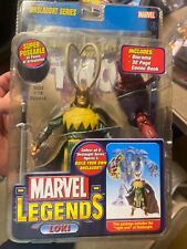 Marvel Legends Toy Biz Onslaught Series Long Horn Loki With BAF