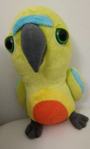 Soft Toy Parrot Protected world Mondo Shielded Eyes Grandi 20cm Plush - Picture 1 of 3