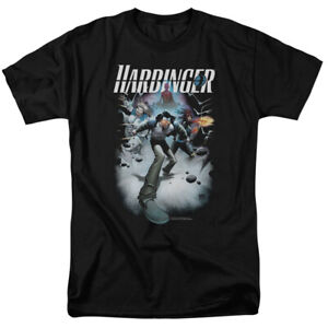 Harbinger 12 T-shirt Licencjonowany komiks Koszulka Czarna