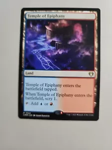 MTG Temple of Epiphany Commander Masters 1042 regolare raro - Foto 1 di 1