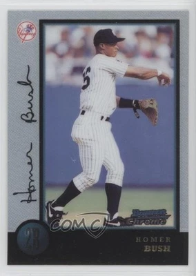 1998 Bowman Chrome Homer Bush #166 - Image 1 of 2