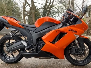 kawasaki zx6r 2007, low mileage, non-running - Picture 1 of 8