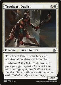 Trueheart Duelist 2x FOIL AKH MTG Amonkhet Uncommon MINT white - Picture 1 of 1