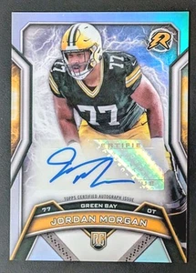 2024 JORDAN MORGAN Topps Resurgence Rookie Signatures Auto #RRS-JM RC Packers - Picture 1 of 3
