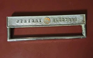 Placa emblema placa refrigerador GE General Electric Appliance de colección  - Imagen 1 de 6