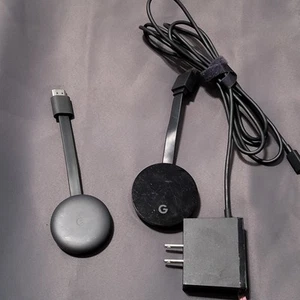 Lot of 2 Google Chromecast Untested - Picture 1 of 5