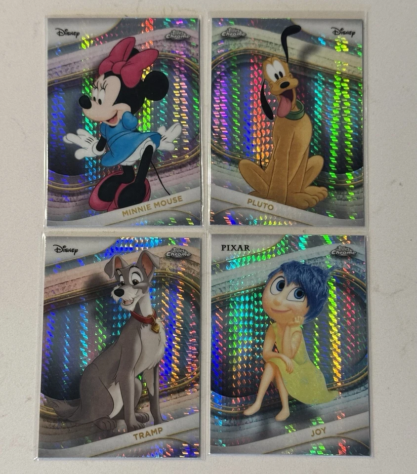 2025 Topps Cromo Disney Prism Wave Refractor Completa Tu Conjunto - Tú eliges Tarjeta Foto 1 de 1