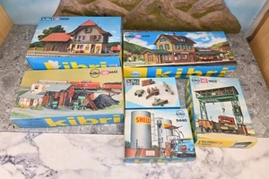 Kibri 9602 9440 8120 9498 9442 9490 H0 Bausätze diverse Gebäude 6-tlg. (D075) - Bild 1 von 13