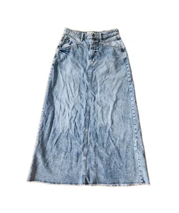 Maxi gonna in denim FREE PEOPLE We The Free Come As You Are TAGLIA 4 Nettuno - Foto 1 di 6