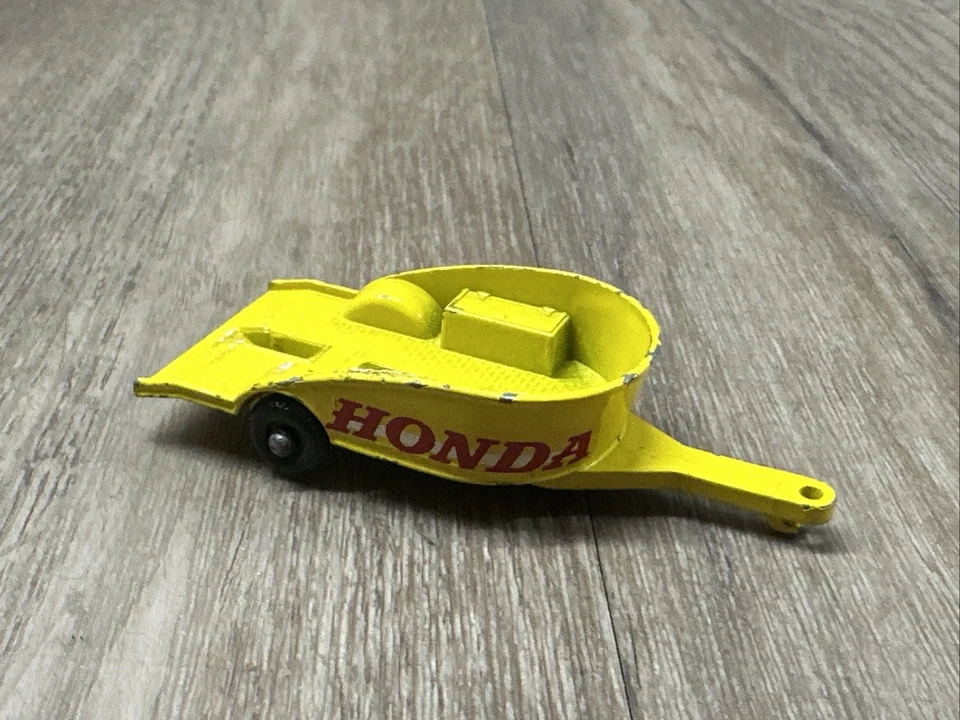 Remolque Matchbox Series #38 1967 Lesney Honda para motocicletas (solo remolque) Foto 1 de 4