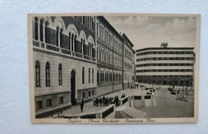 Sardinien Postkarte Landschaft Cagliari Piazza Garibaldi Reise Jahr 1936 - Bild 1 von 2